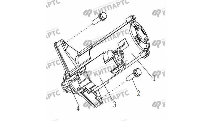 Стартер Geely Otaka (CK)